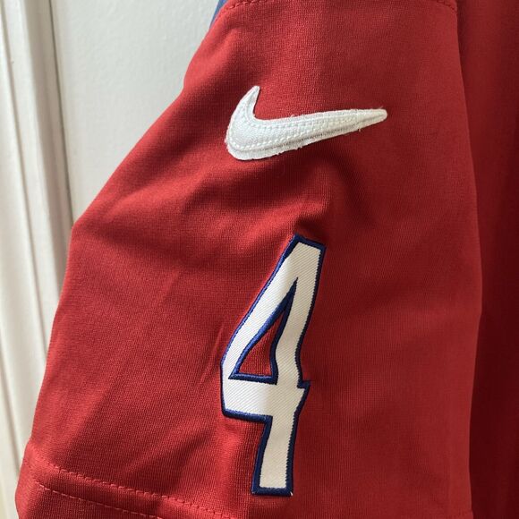 Nike On Field Houston Texans Deshaun Watson #4 NFL Jersey Size Medium - Picture 5 of 8